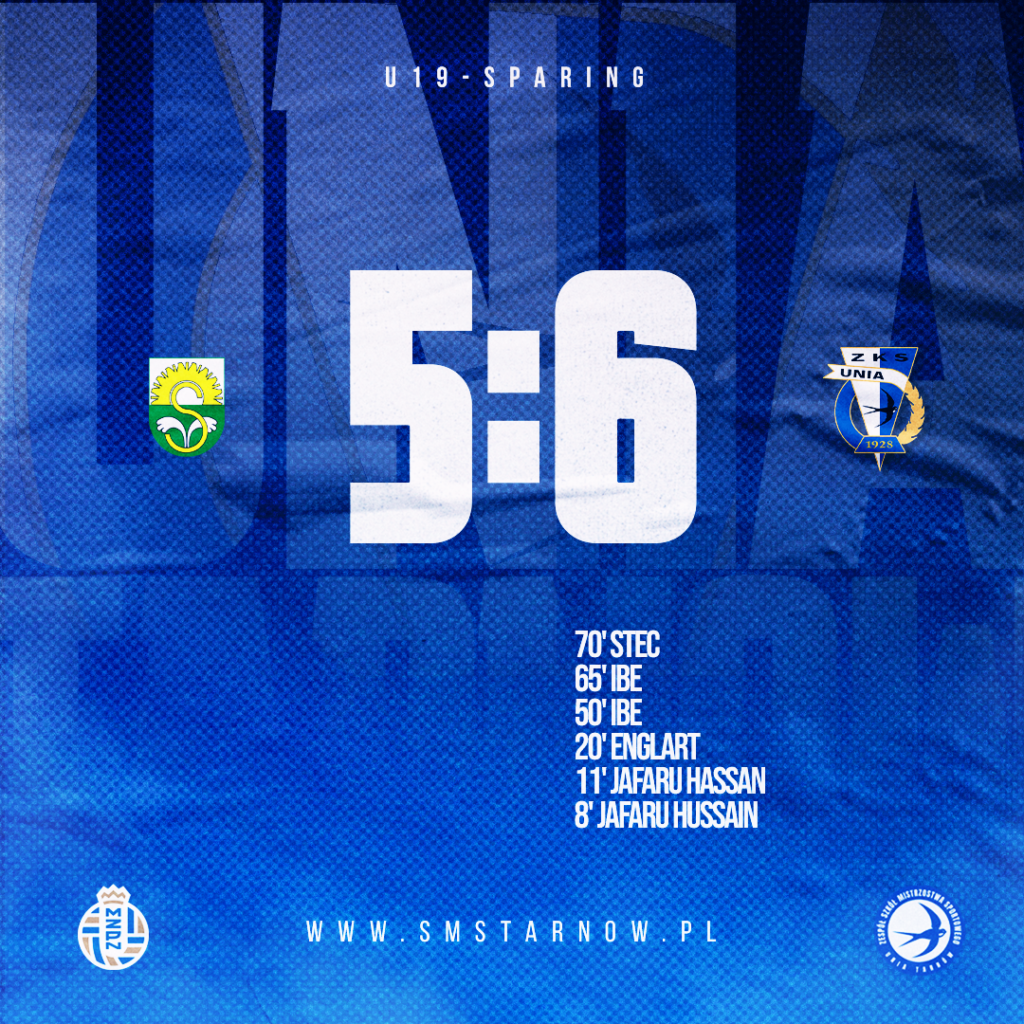 ZKS Unia Tarnów sparing, GKS Solec-Zdrój Unia Tarnów, wynik meczu Unia Tarnów, ZKS Unia Tarnów raport meczowy